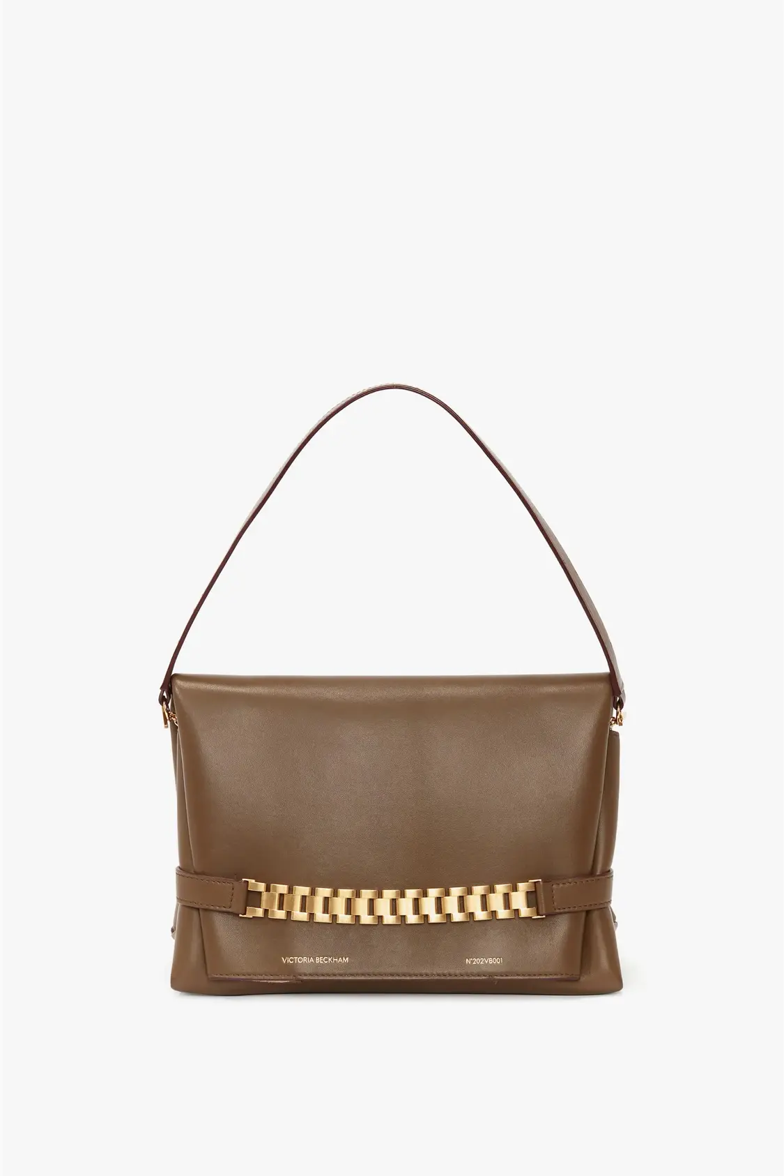 Chain Pouch With Strap In Black - Image 3