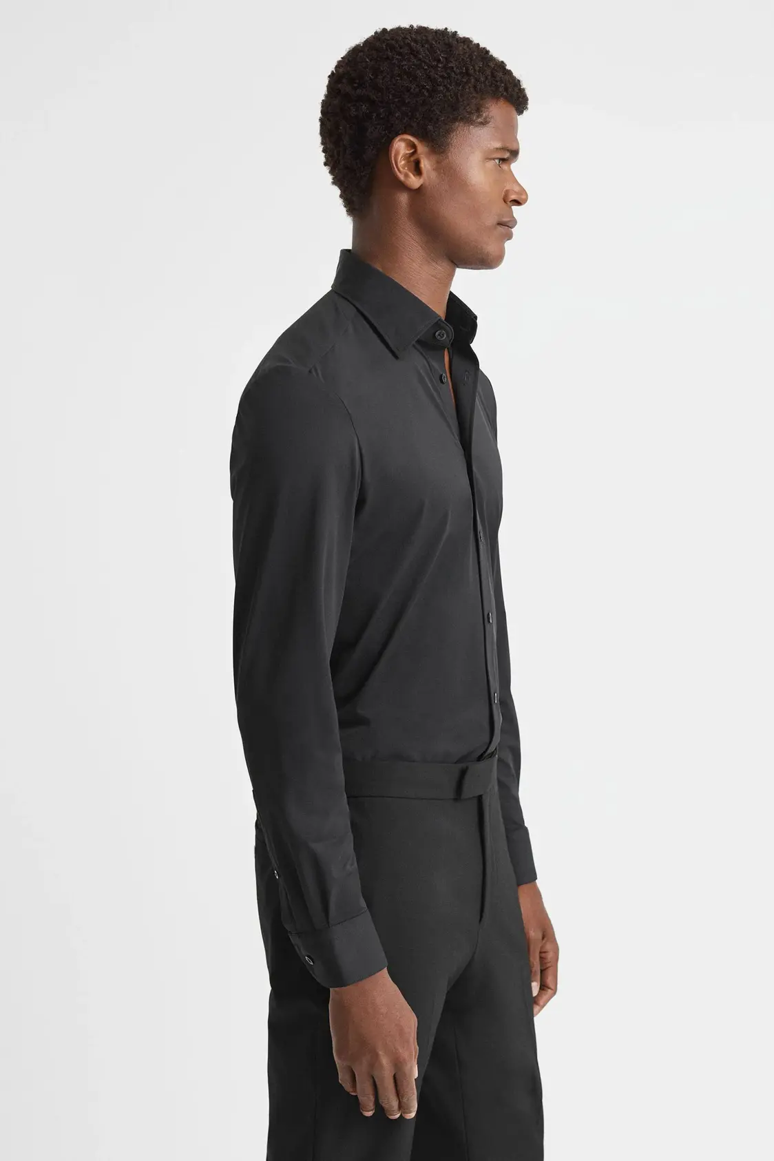 Regular Fit Cotton Blend Shirt - Image 2