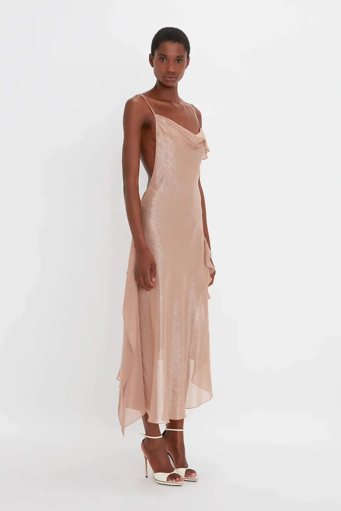 Floor-Length Dress in Ginger - Image 2