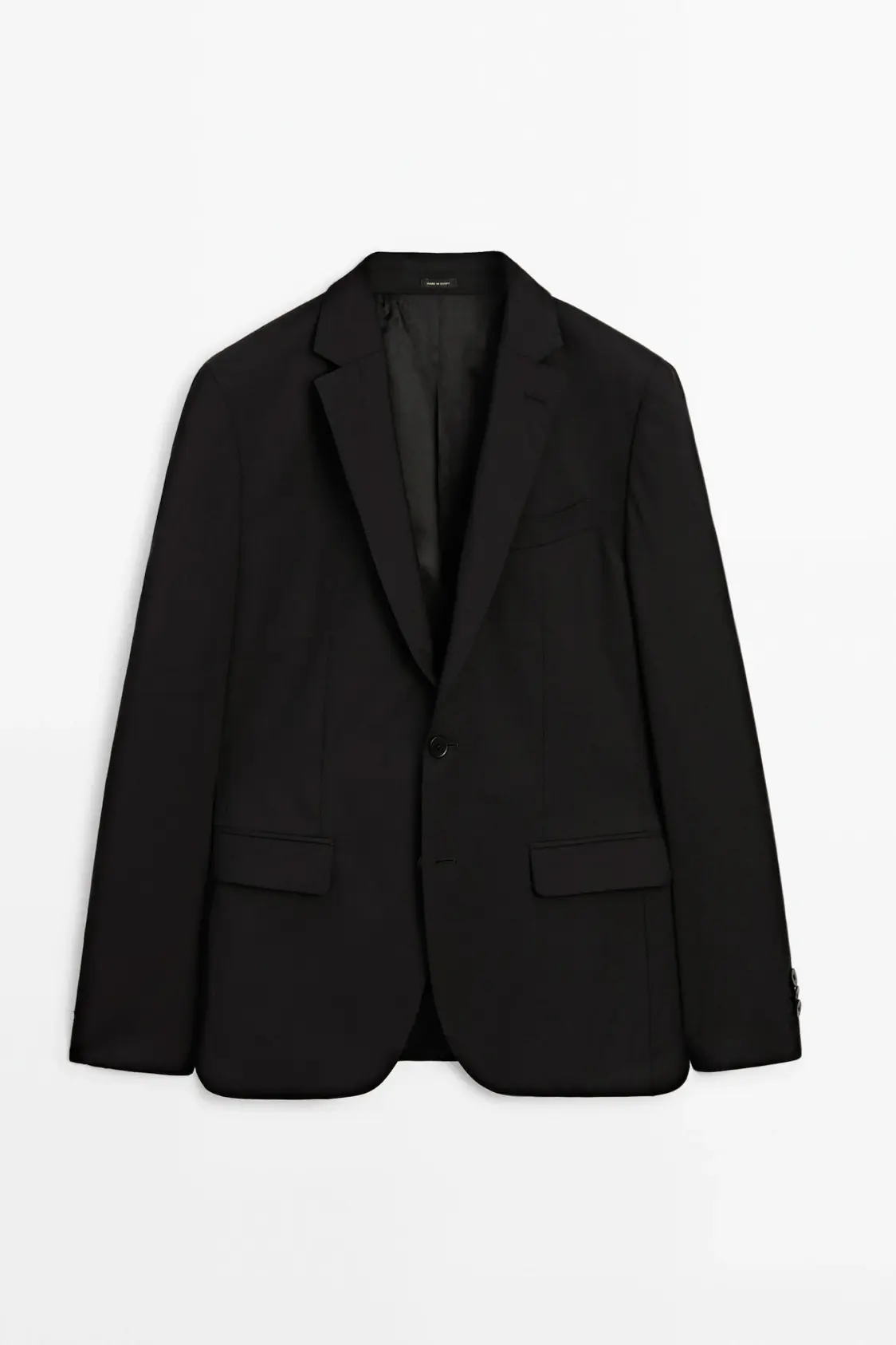 Suit blazer in 100% stretch wool - Image 3