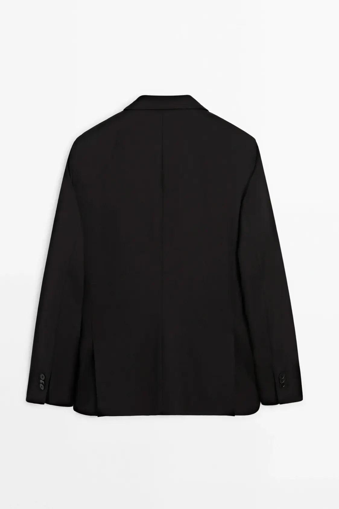 Suit blazer in 100% stretch wool - Image 4