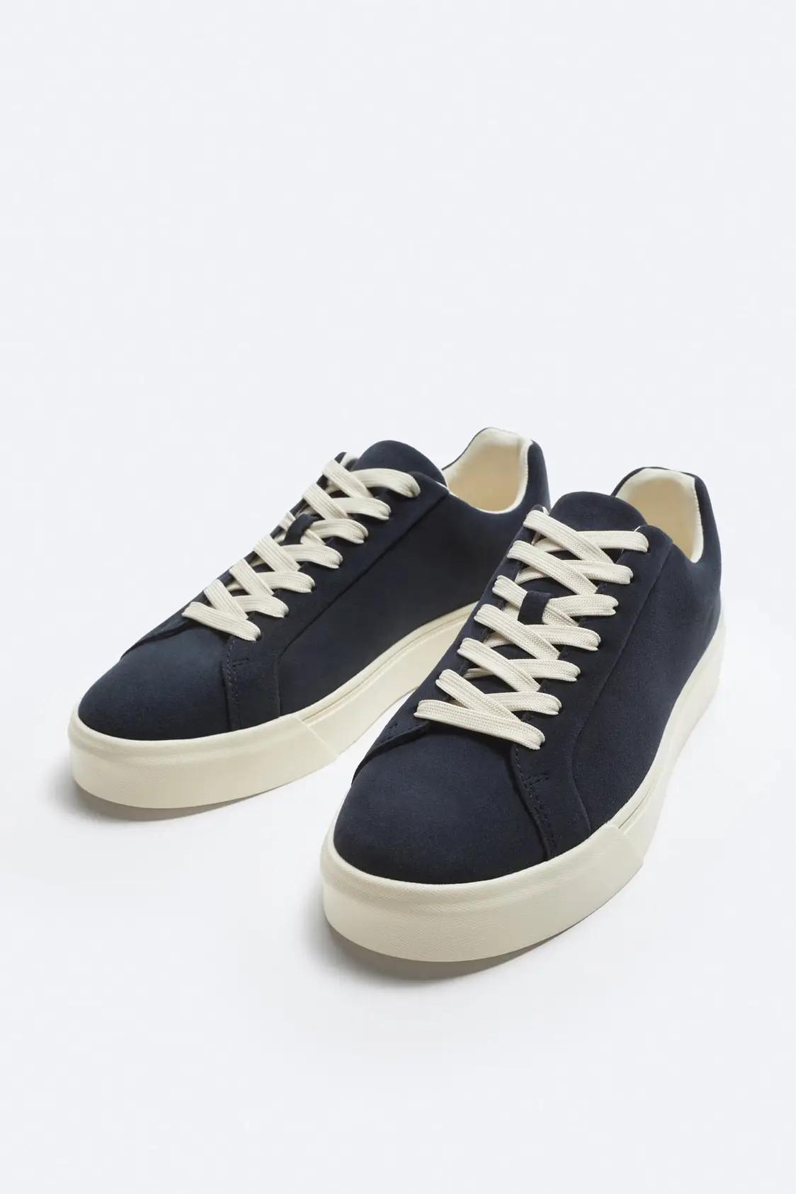 Minimalist lace-up trainers - Image 2