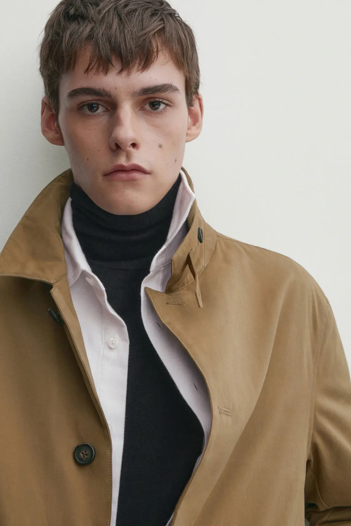 Cotton blend jacket with pockets - Image 4