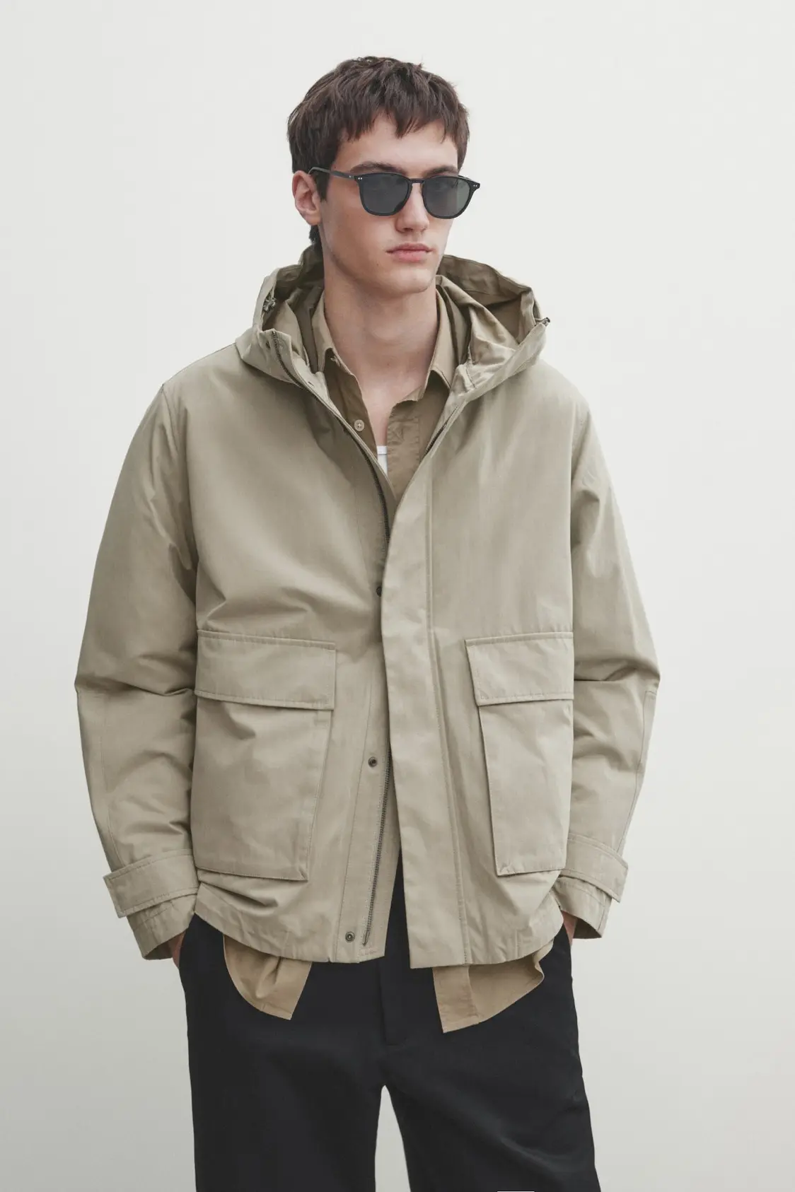 Parka with removable lining - Image 2