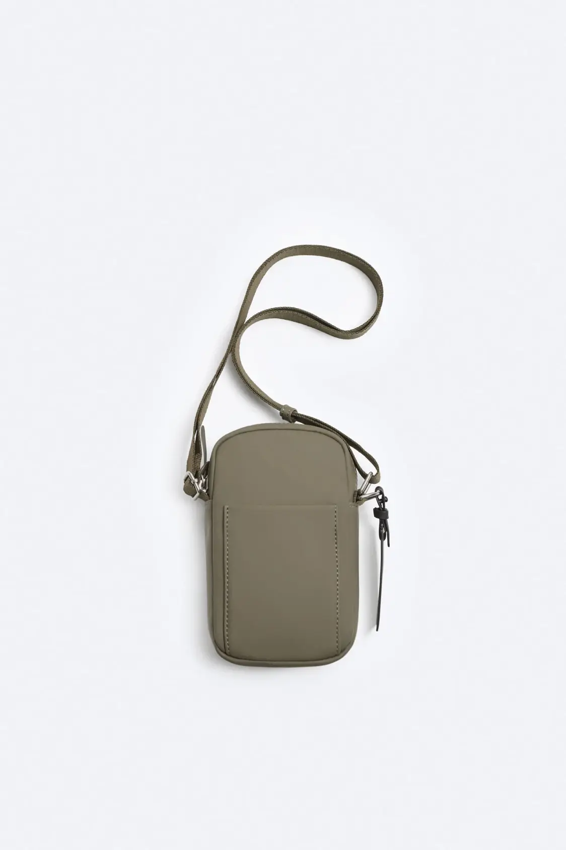 Xl nylon pleated crossbody bag - Image 2