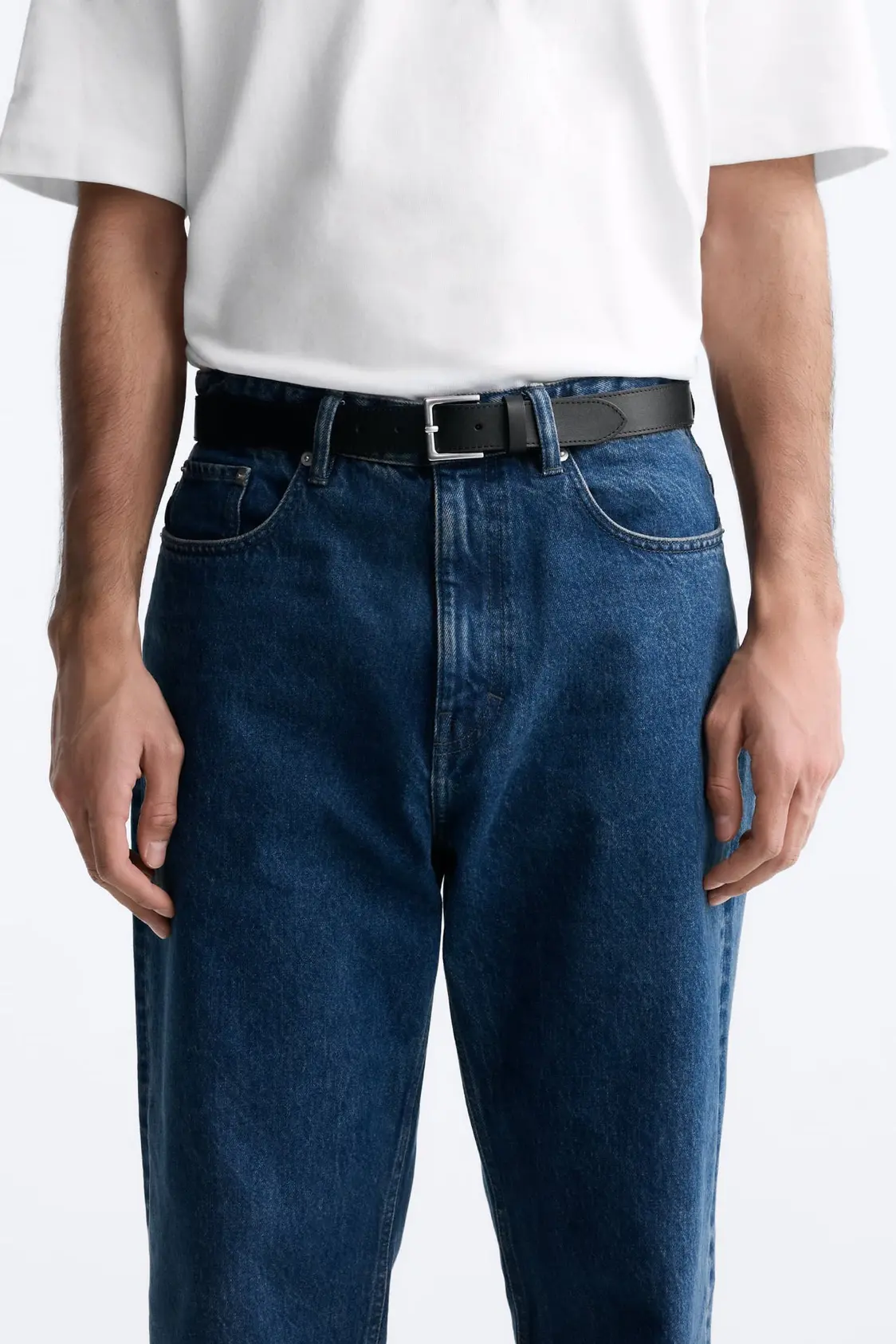 Basic leather belt - Image 4