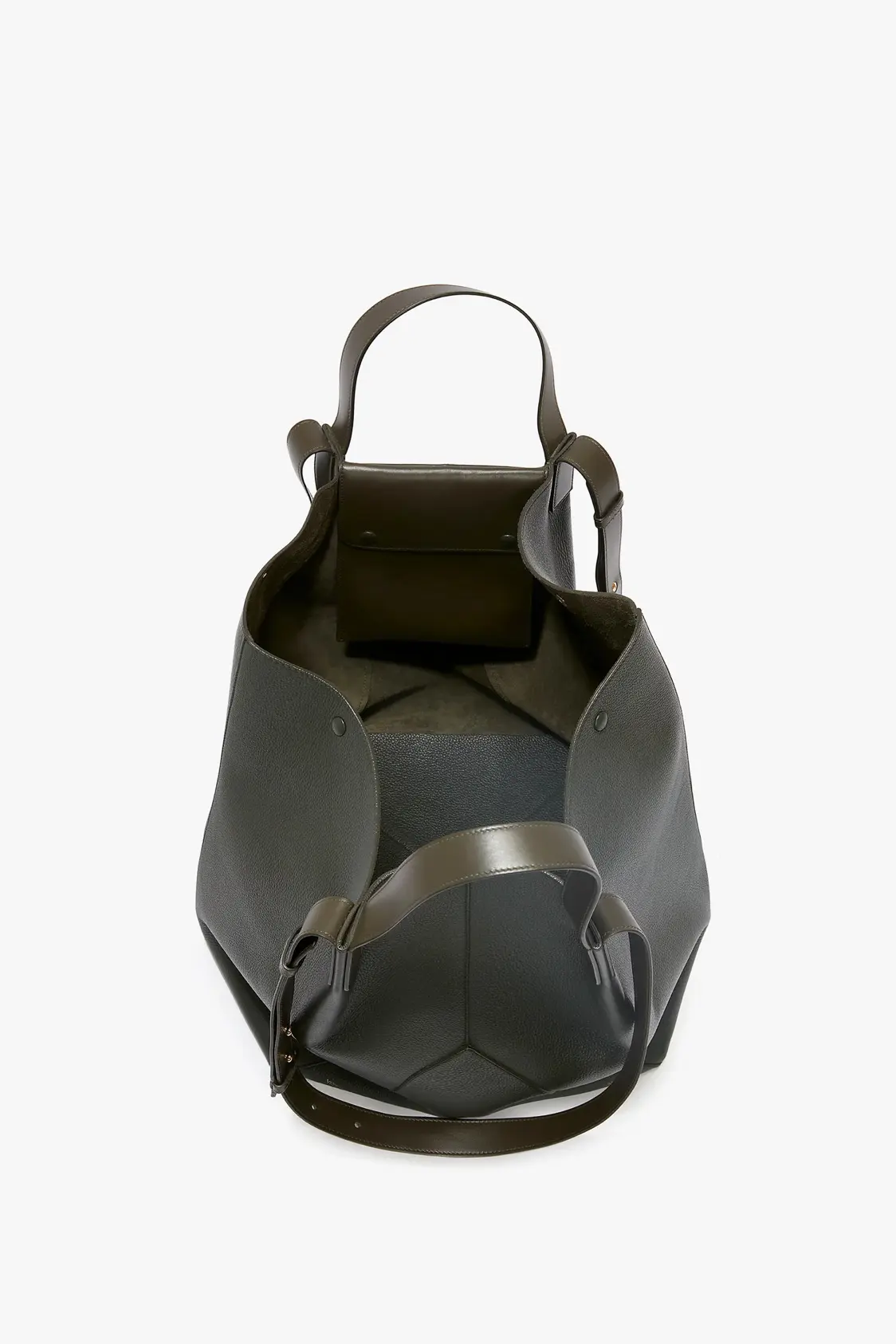 Rocker shoulder bag with flap - Image 3